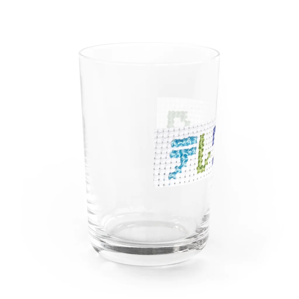 FUKUFUKUKOUBOUのテレワーク(手芸クロスステッチ)シリーズ Water Glass :left