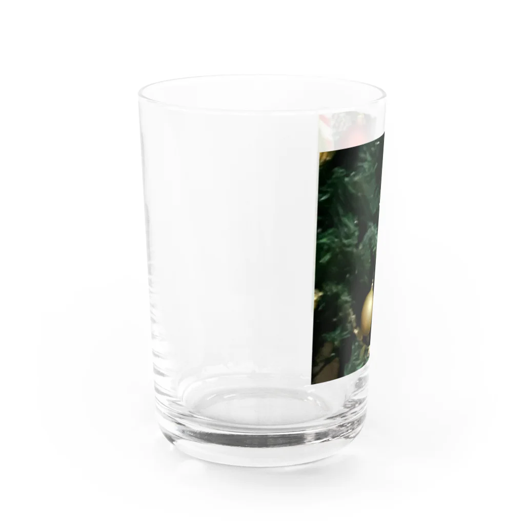 🅿️の待ち遠しいクリスマス Water Glass :left