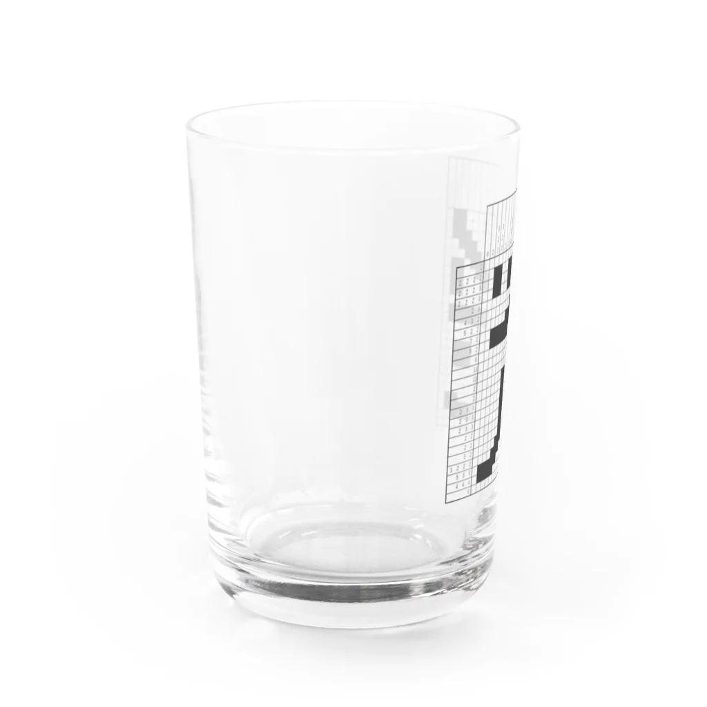 素　人　ゆ　な　い　く　ーのツイ灰(ピクロス)だよ全員集合 Water Glass :left