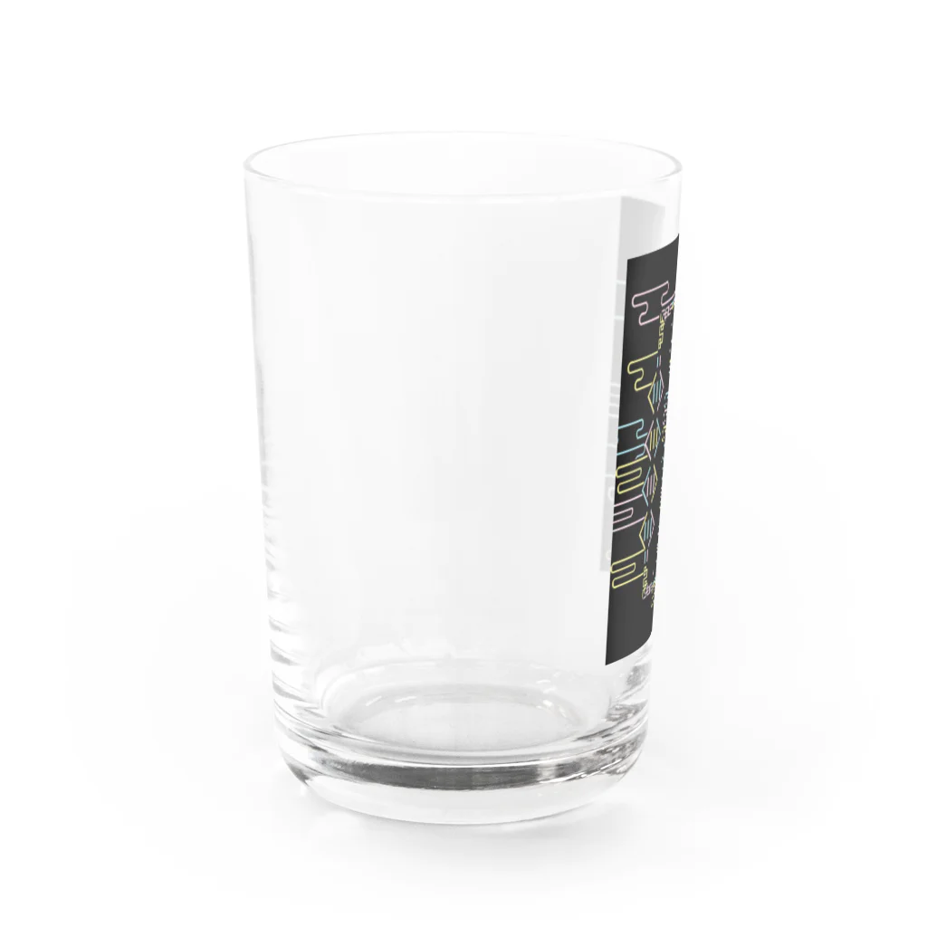 中華呪術堂（チャイナマジックホール）の【夜霧】KAWAIIネオン霊符  Water Glass :left