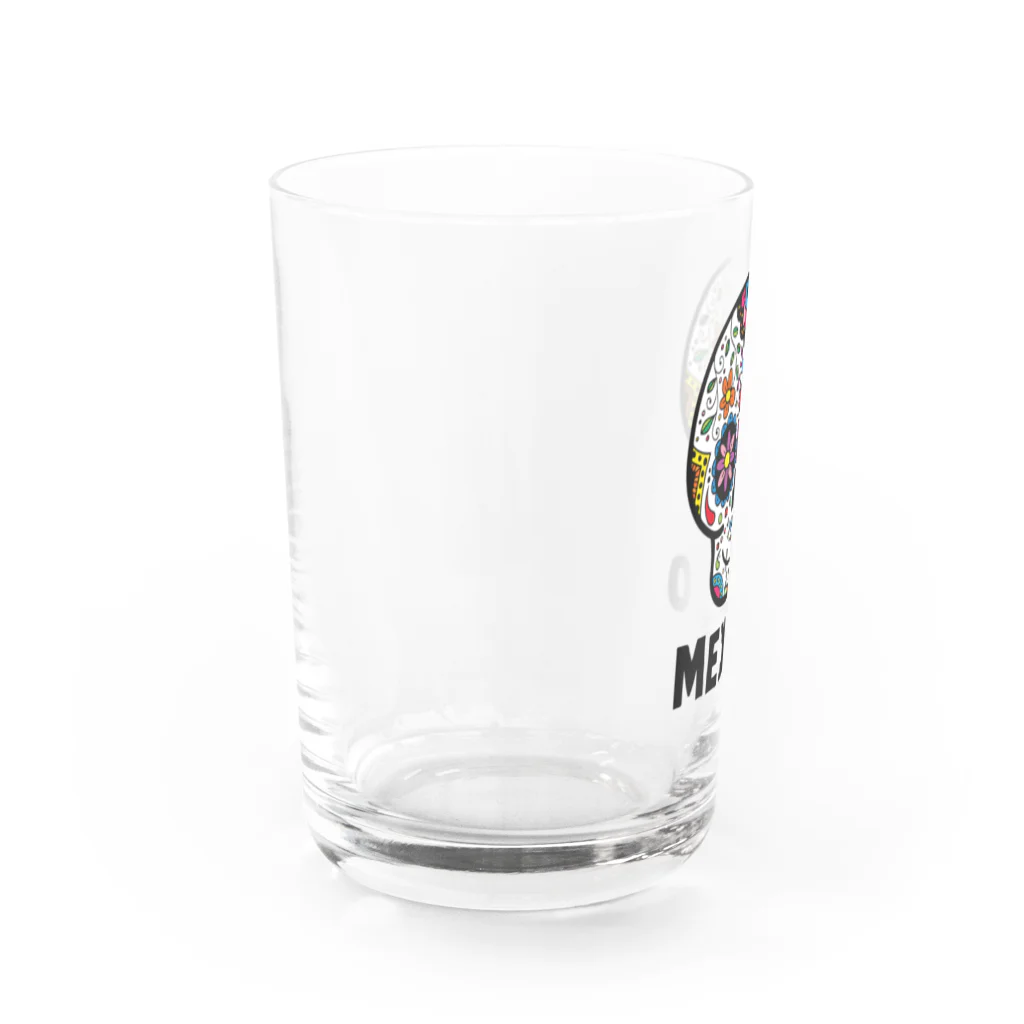 mincruのカラベラどくろくん Water Glass :left