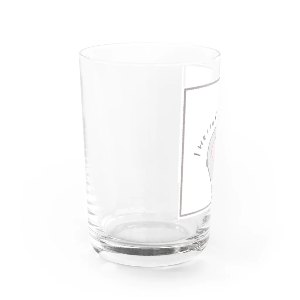 ちまぴーずのいわしのあいさつ♪ Water Glass :left