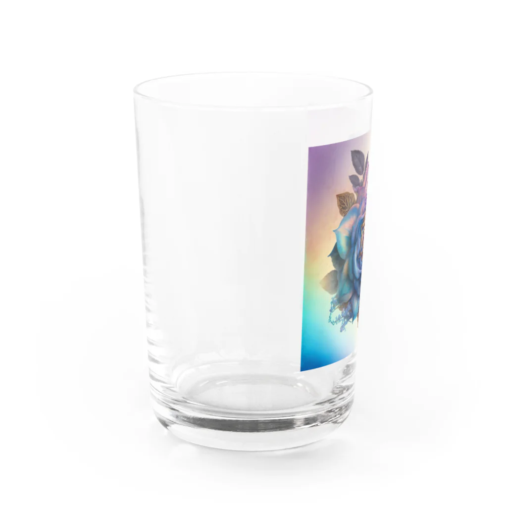 るしえるのローズ・ヘキサグラム Water Glass :left