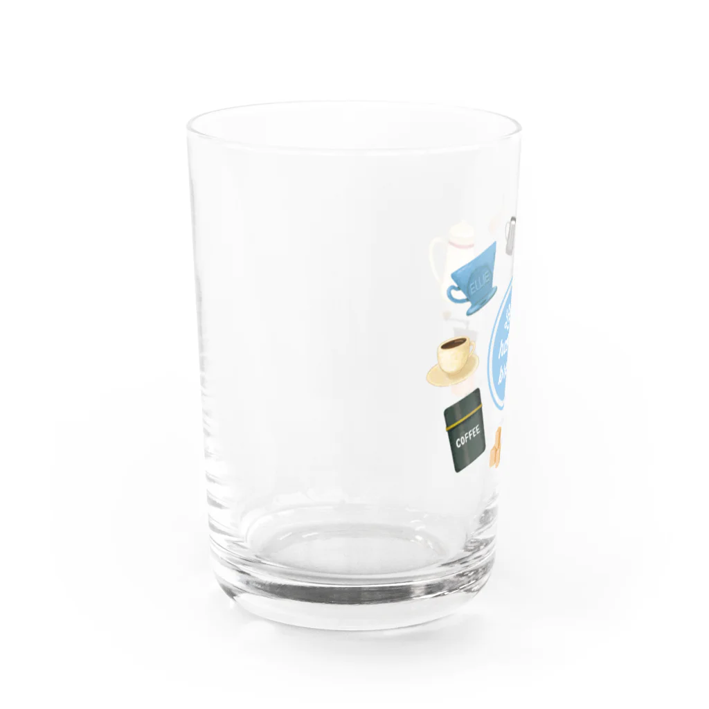 Maiso de EllieのCafe Water Glass :left