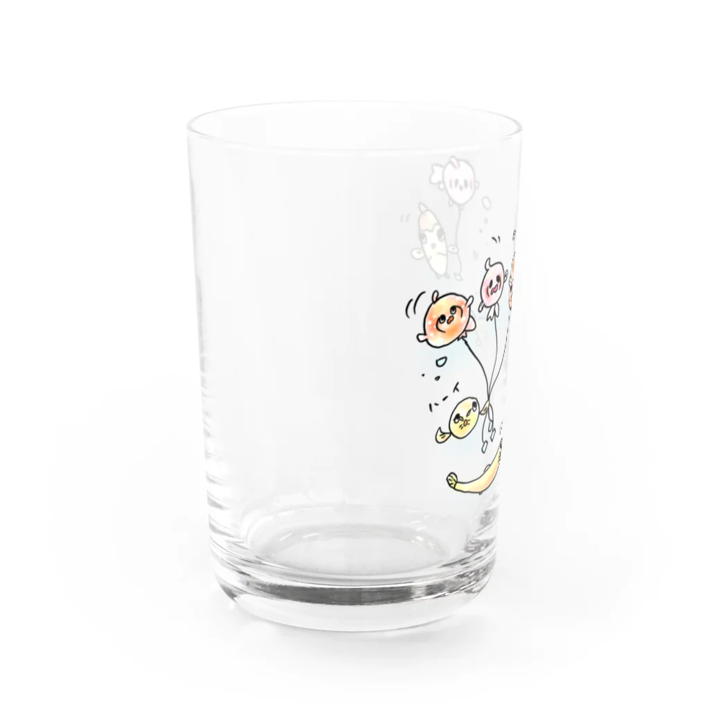 りなりあの金魚の世界で大人気！ピンポンパール風船 Water Glass :left