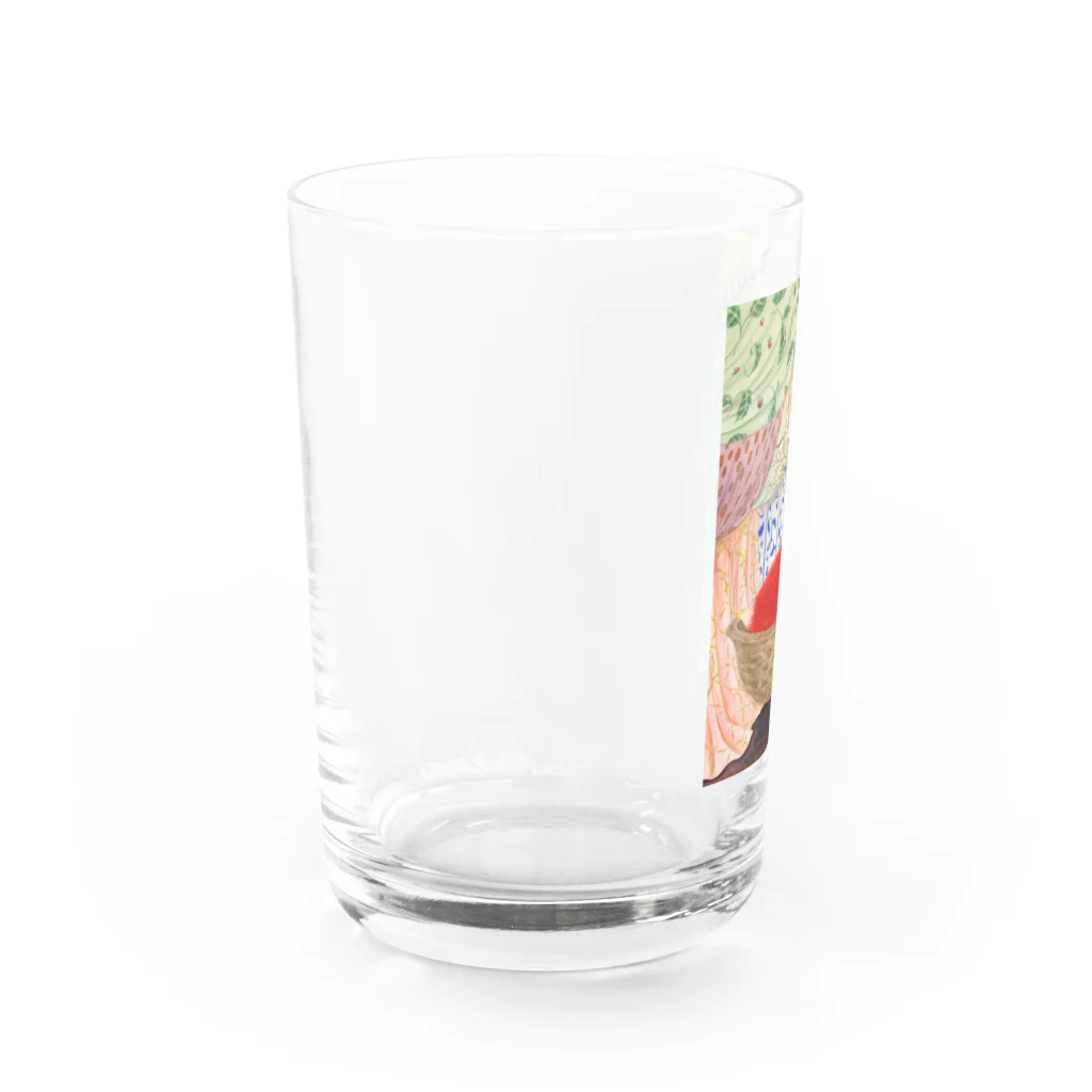 yokotasayo shopのすこやかな眠り～おやゆび姫～ Water Glass :left