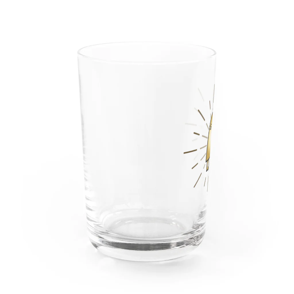 GoldenCairoTokyoのショーを見にきたメジェドさま Water Glass :left