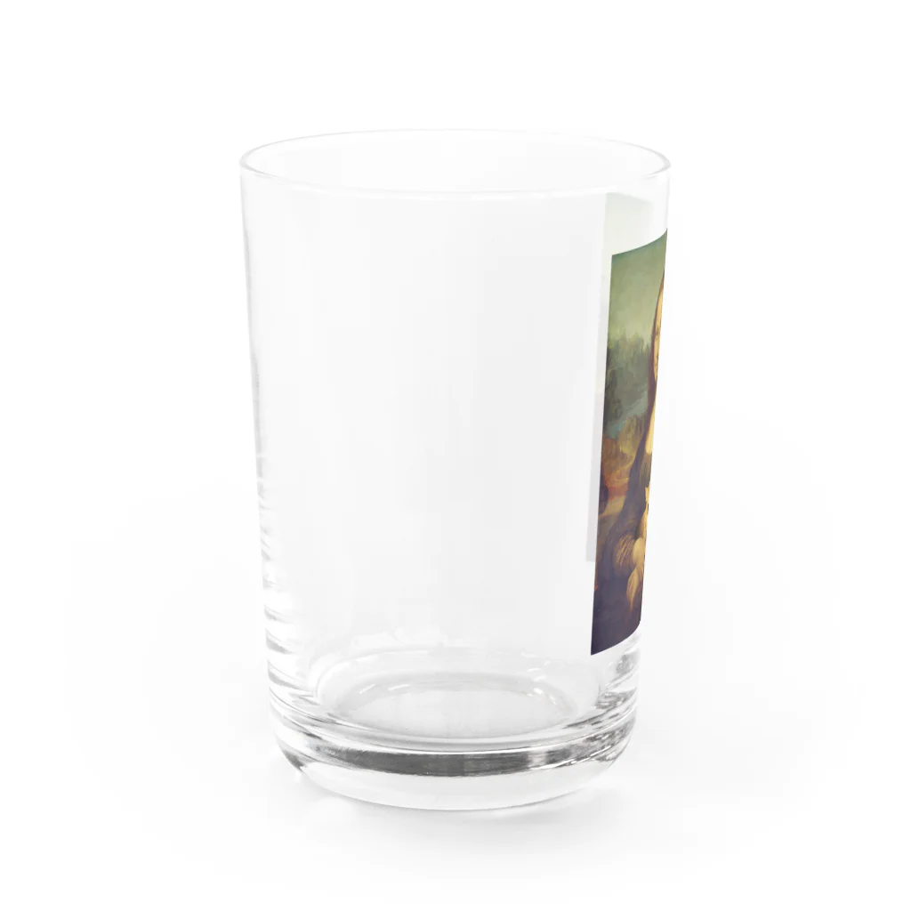 ぬくもふ屋　【猫 犬の似顔絵描き】のぶーたんちゃん Water Glass :left