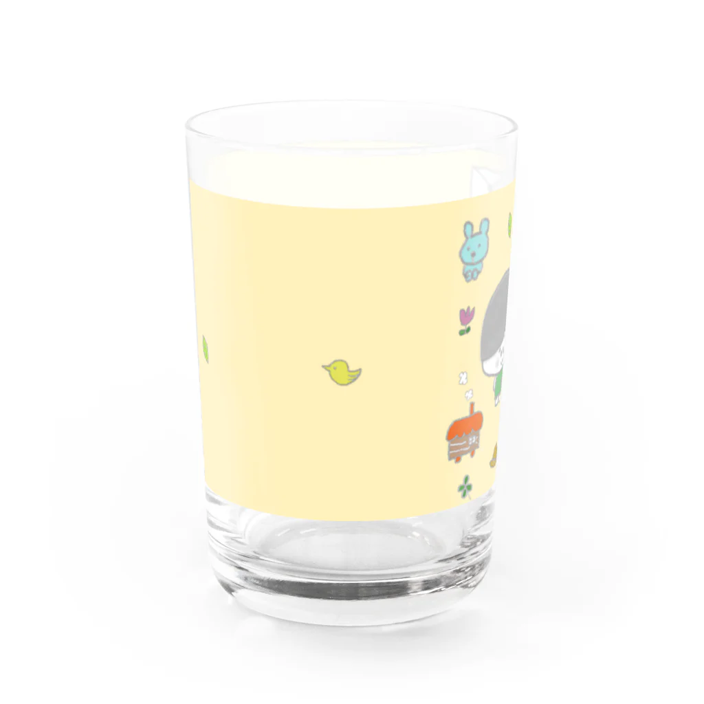 nacharuru のピスタチーオくん Water Glass :left