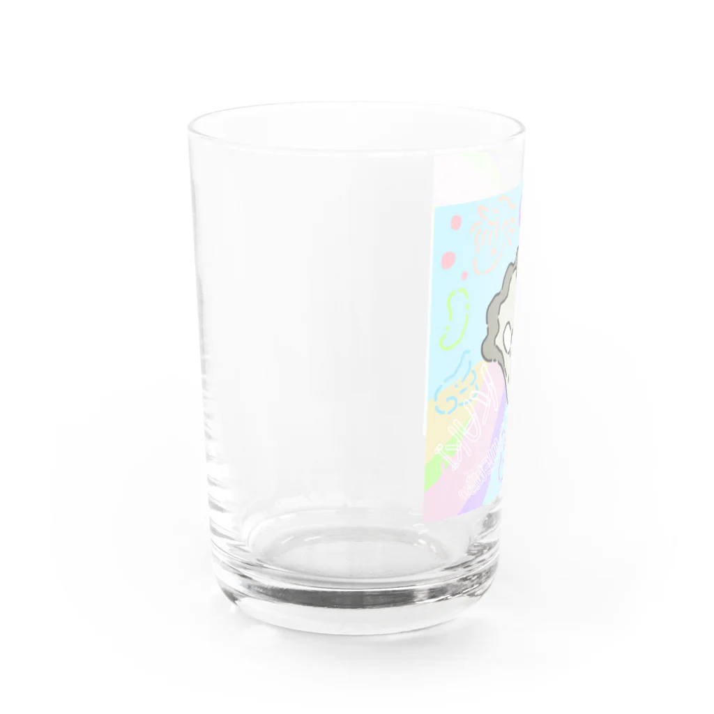 りんさんのゆめみる牡蠣 Water Glass :left