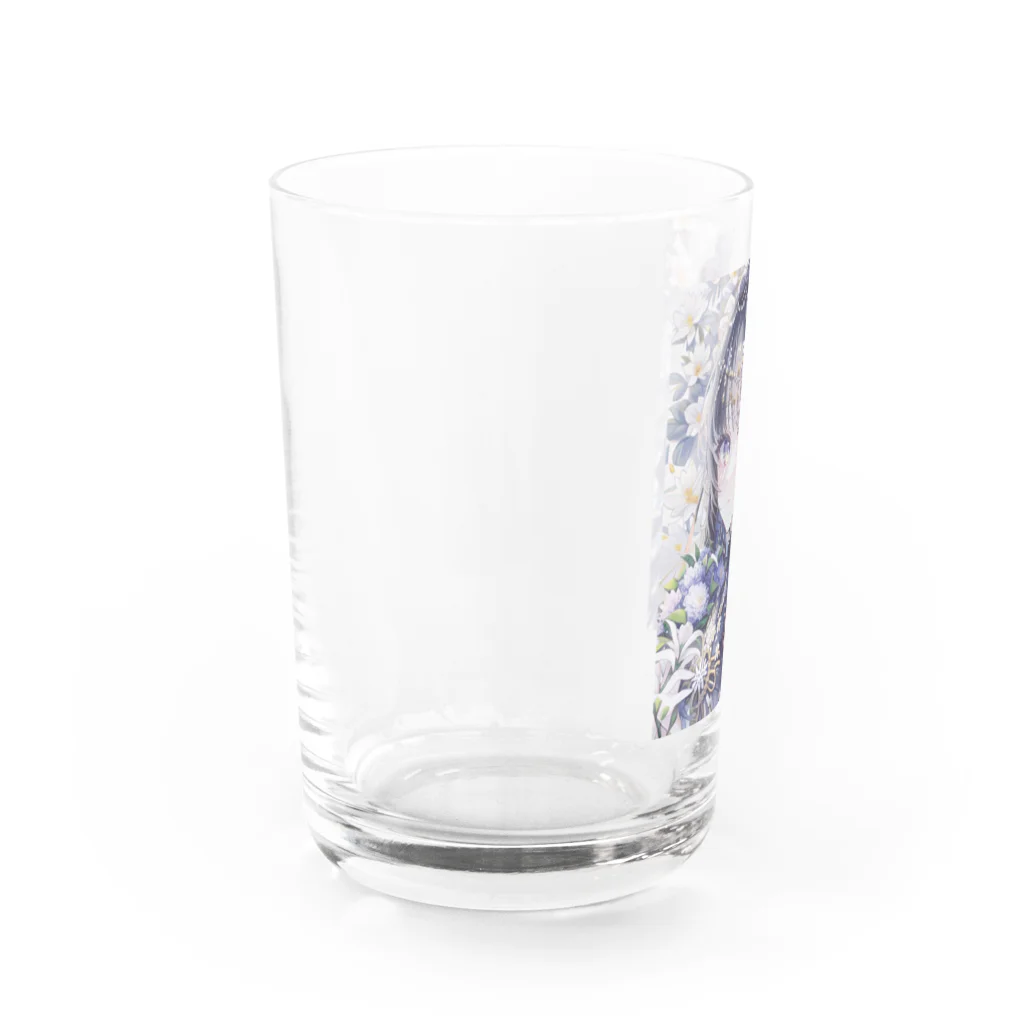 ToiToyの青 少女 Water Glass :left