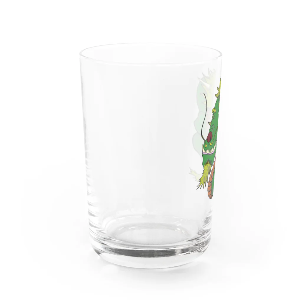 irootokosamuraiの十二支　辰年 Water Glass :left