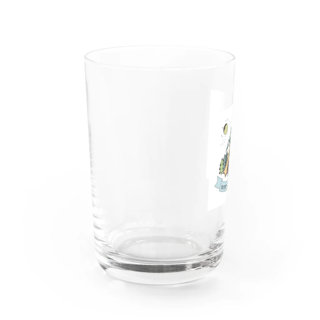 womy designsのMt.tokachi Water Glass :left