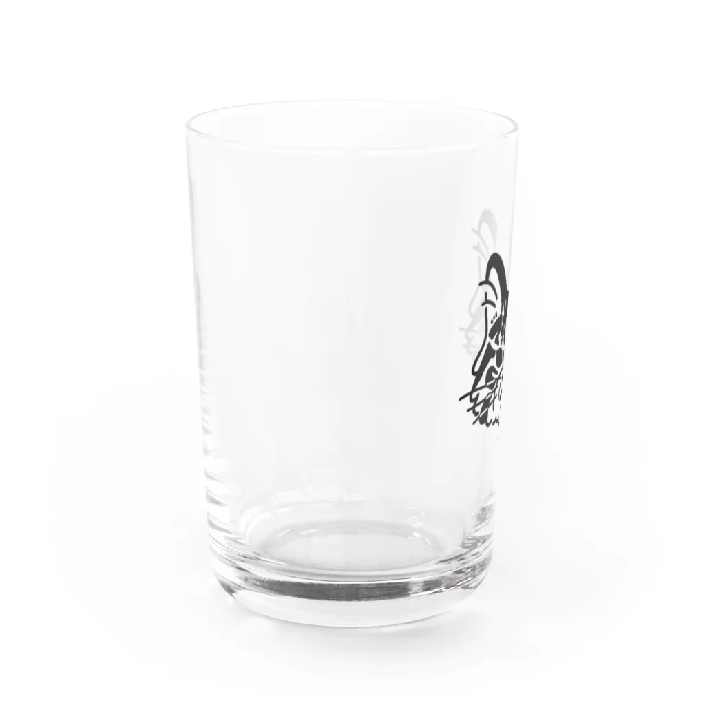森のおかあさんのおたくのおねこさま（#01） グラス左面