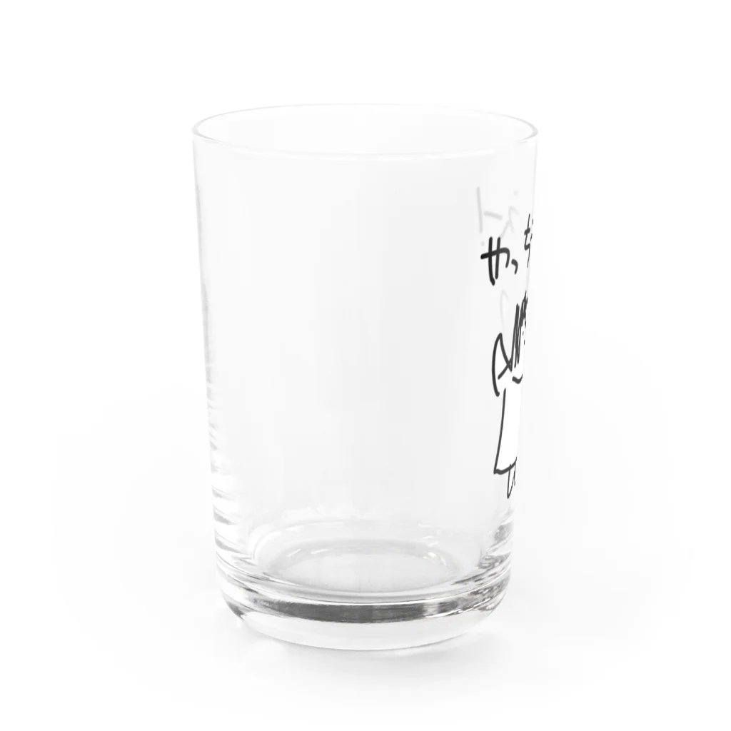 のののらくがきのやっちまえー！ Water Glass :left