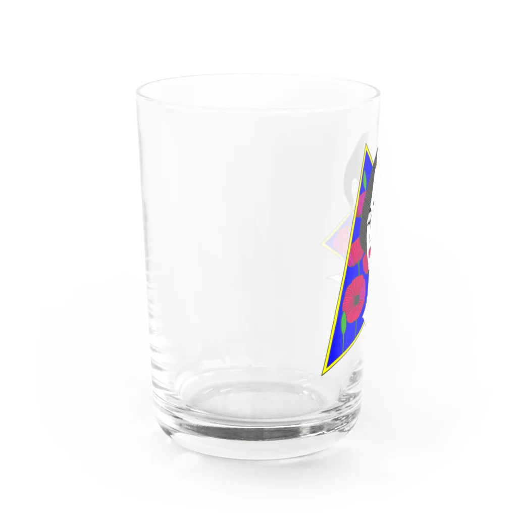 HE TOLD MEのPoppy Water Glass :left