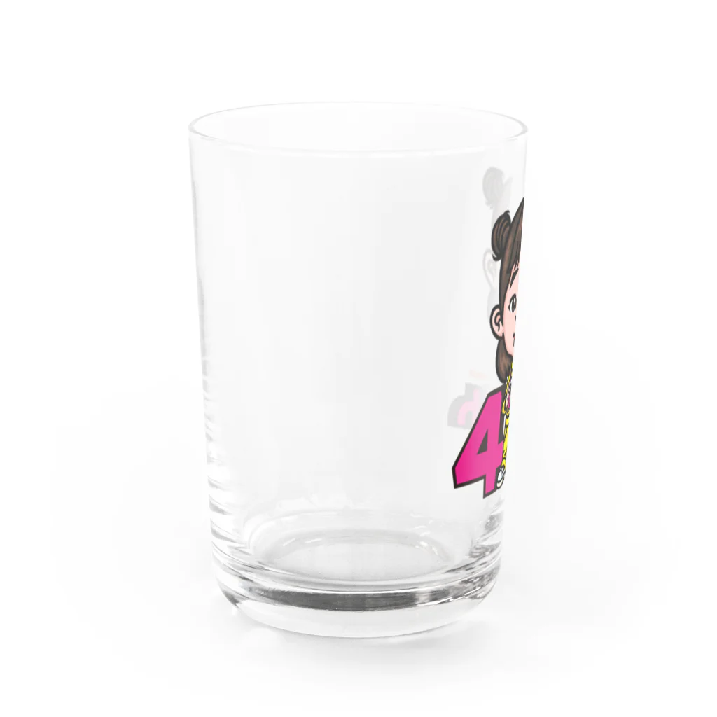 れのれらTVのれおな４歳記念グッズ（限定生産） Water Glass :left