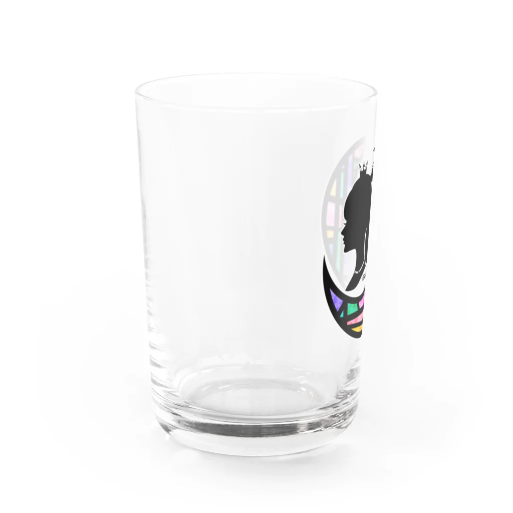 香庭くゆるのグラスプラネット月/プリンセス Water Glass :left