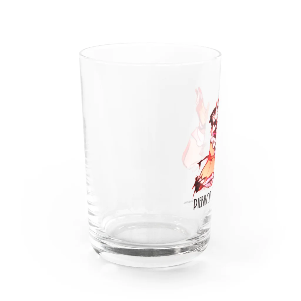 MOEGIDANIのピエロ🤡 A (エース) Water Glass :left