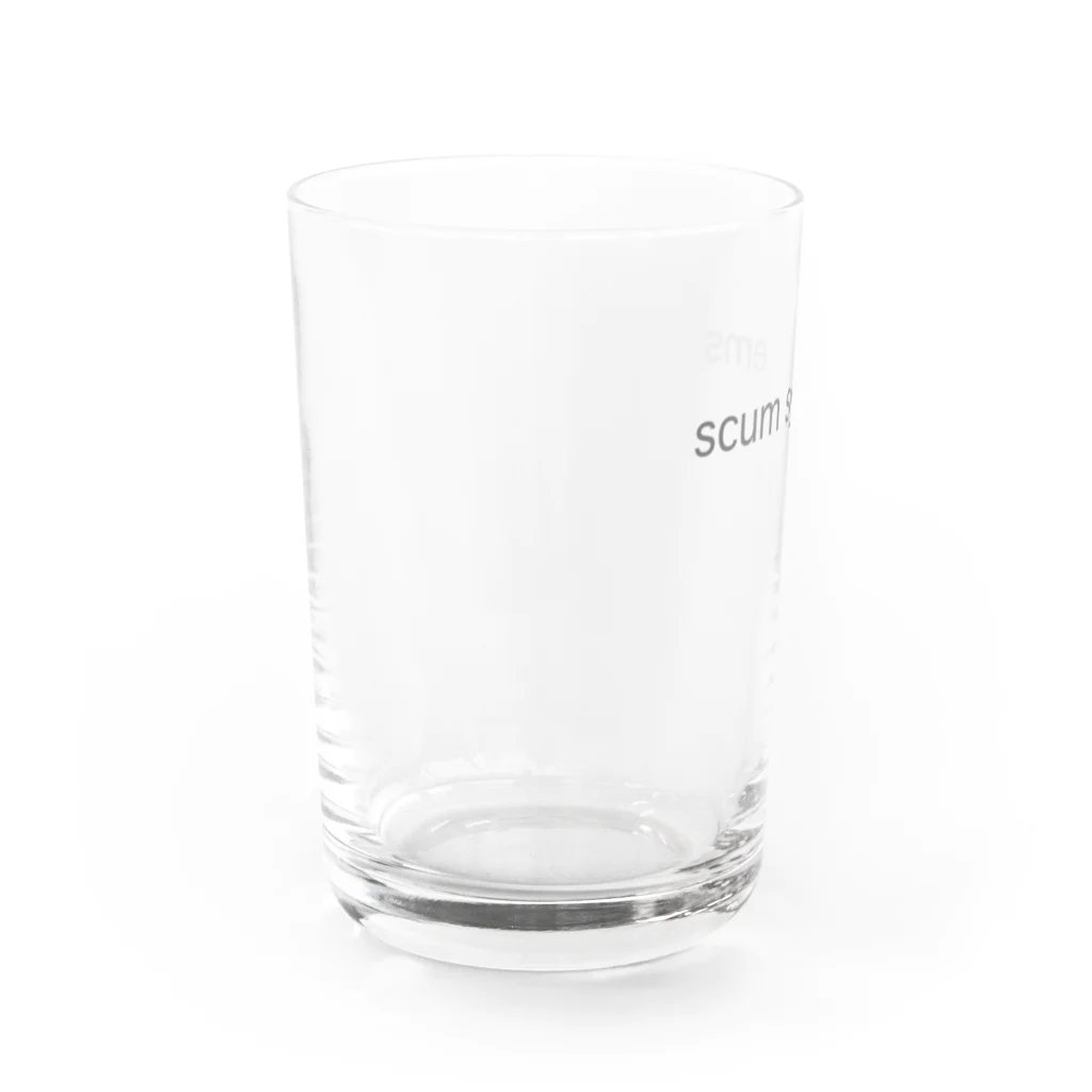 shityのscum systems  Water Glass :left