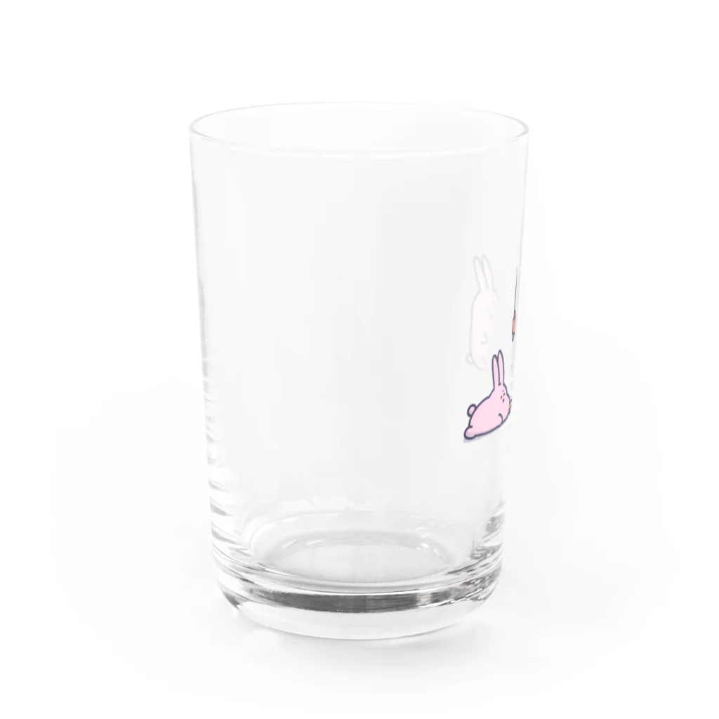 しおのショップのしおののうさぎ Water Glass :left