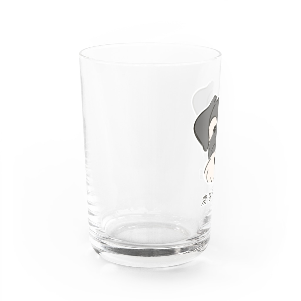 いぬころ｜変な犬図鑑のNo.145 ジャイアントパピーヌ[3] 変な犬図鑑 Water Glass :left