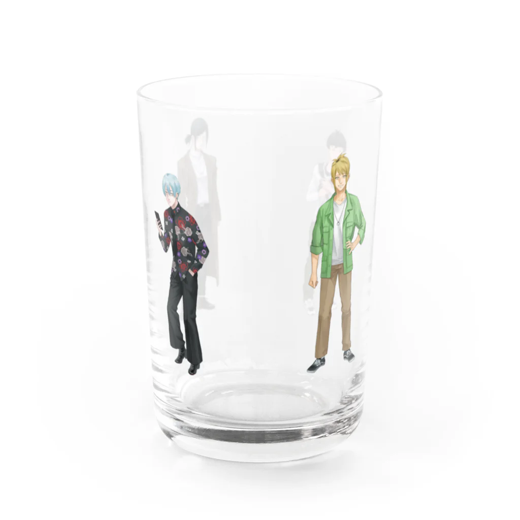 joseff_densanの陰キャラブコメ　集合立ち絵(グラス) Water Glass :left