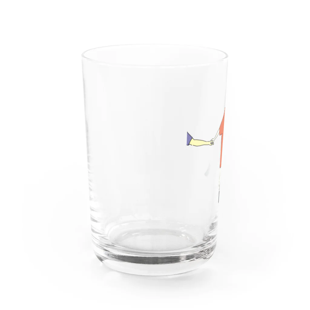 マキノノマの手をひくTシャツワンピ Water Glass :left