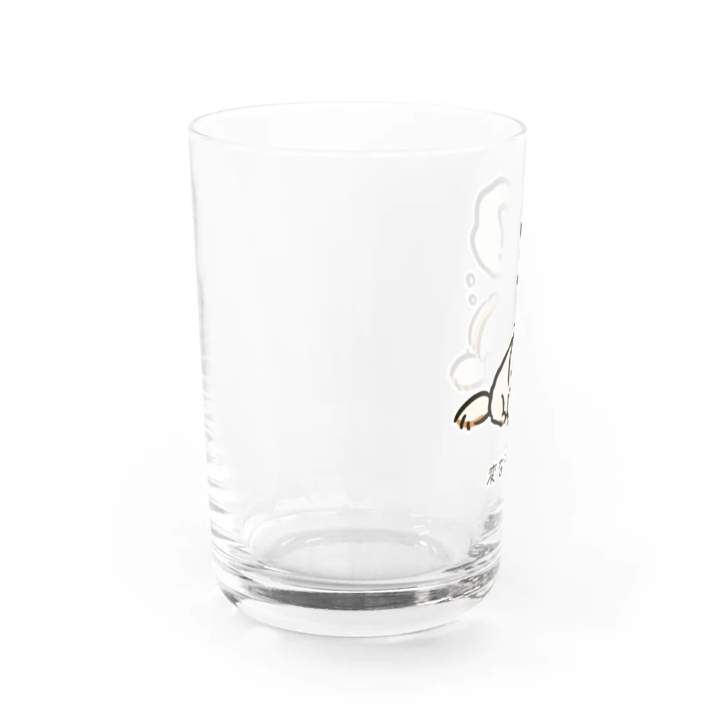 いぬころ｜変な犬図鑑のNo.184 ネゴトイイーヌ[3] 変な犬図鑑 Water Glass :left