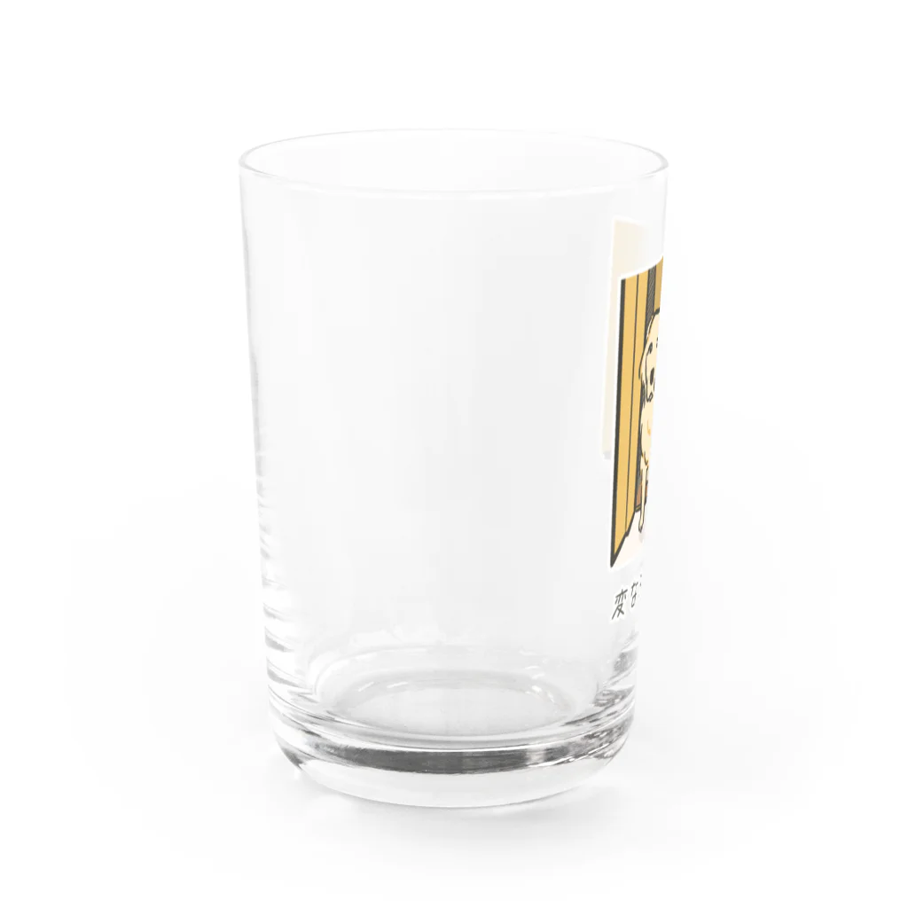 いぬころ｜変な犬図鑑のNo.194 トイレツキソイーヌ[1] 変な犬図鑑 Water Glass :left