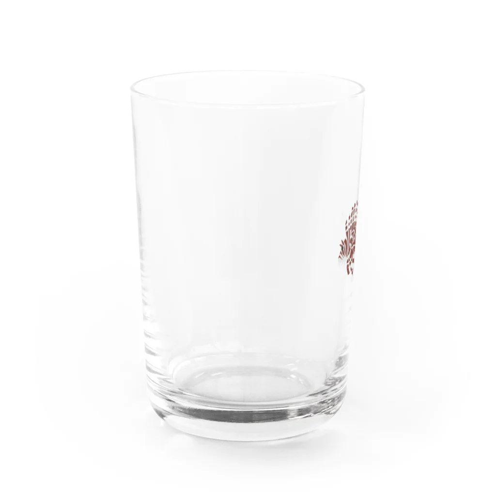 海の仲間たちオフィシャルSTOREのミノカサゴ Water Glass :left