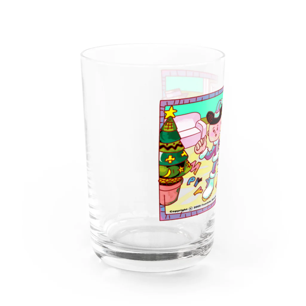 goodsshioのXmas ga suki Water Glass :left