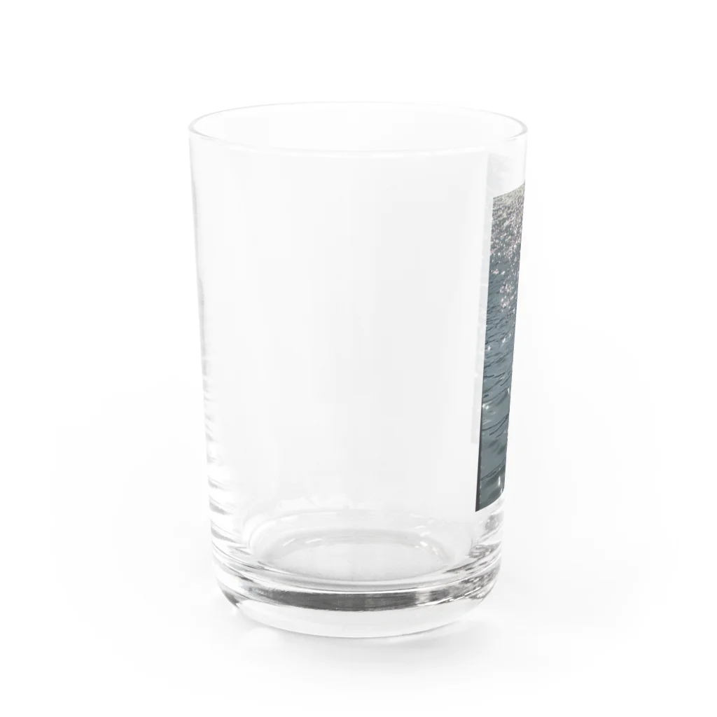 トロールショップのキラキラ光る海 Water Glass :left