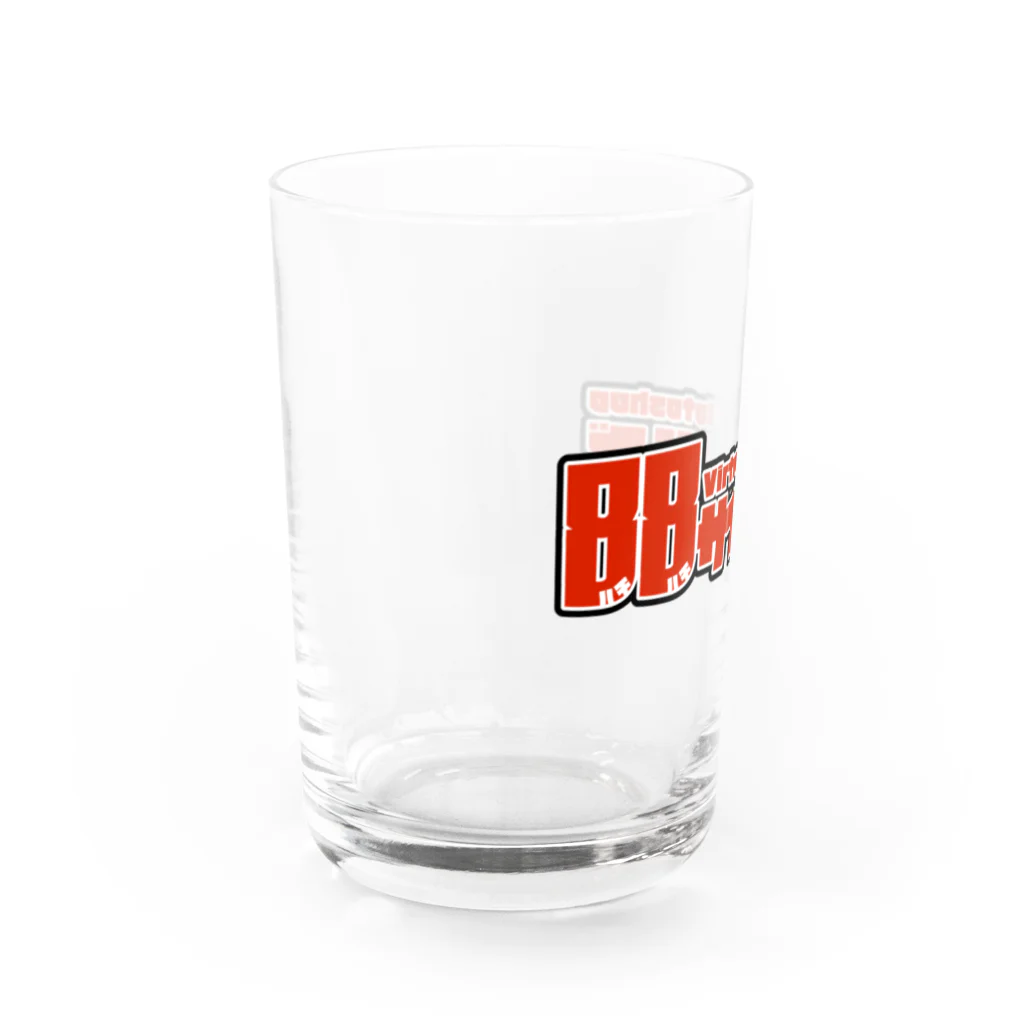 88サイクルズグッズショップの88サイクルズロゴグッズ Water Glass :left