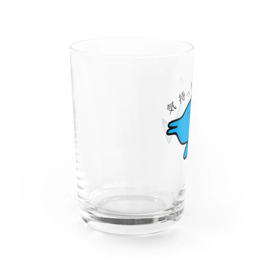 ウラお笑い塾長@リーダーはユーモアを学べ！の気持っちぇ～わ～ Water Glass :left