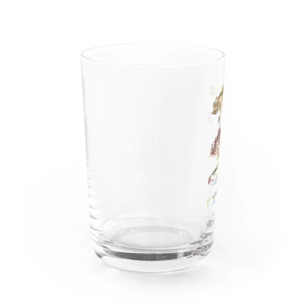 さちこの生物雑貨のギョギョギョ魚 Water Glass :left