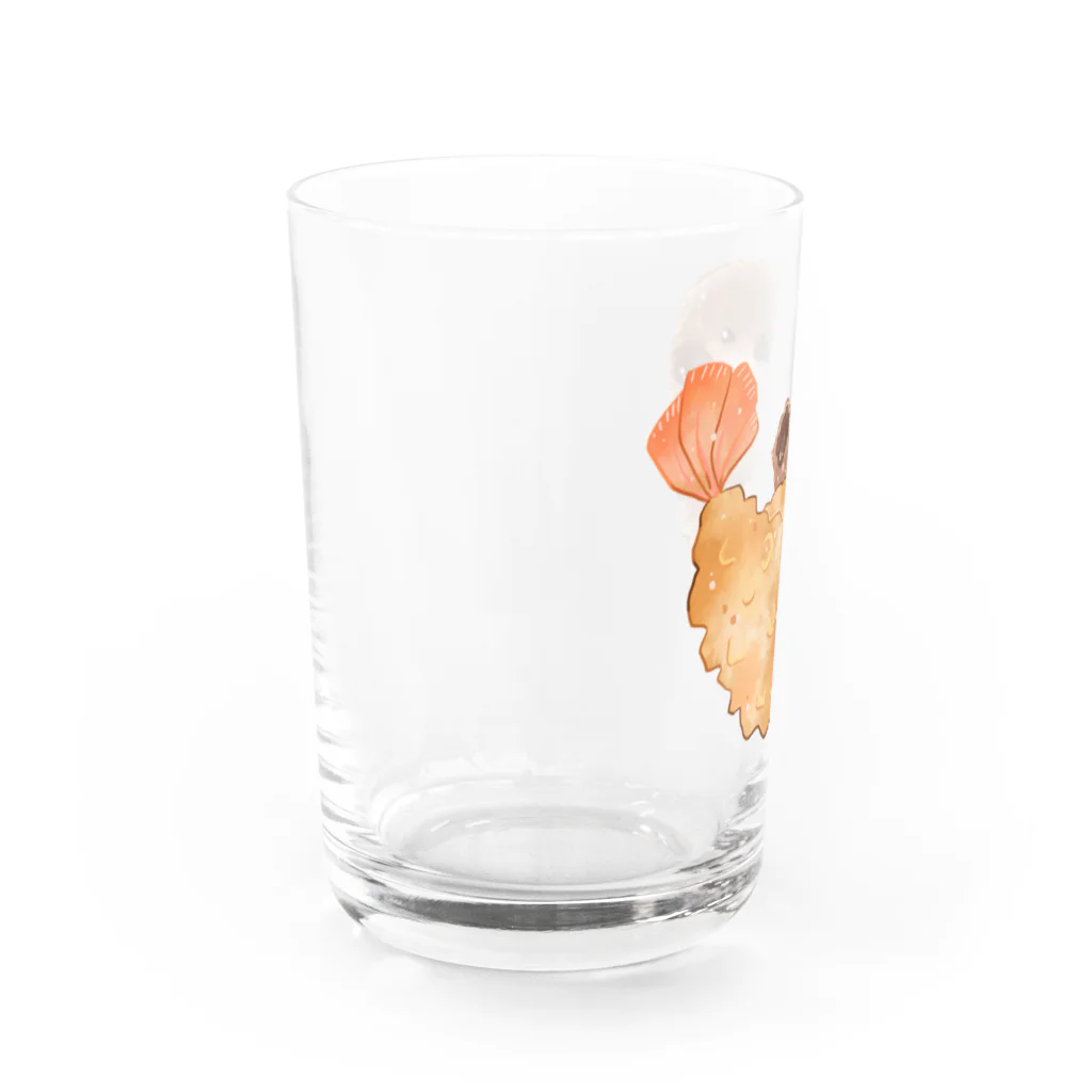 Rêverのえび天らっこ Water Glass :left