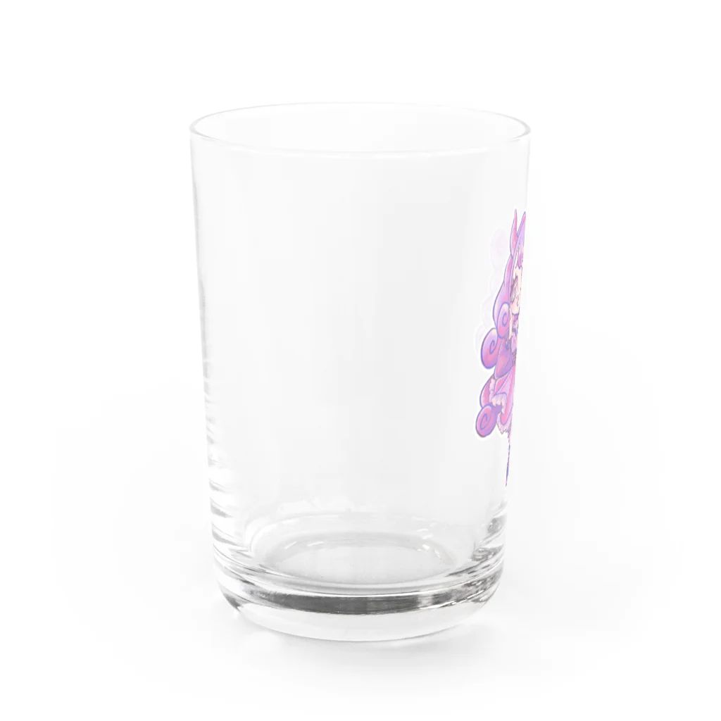 さるのこしかけの小悪魔あく美ちゃんver.3 Water Glass :left