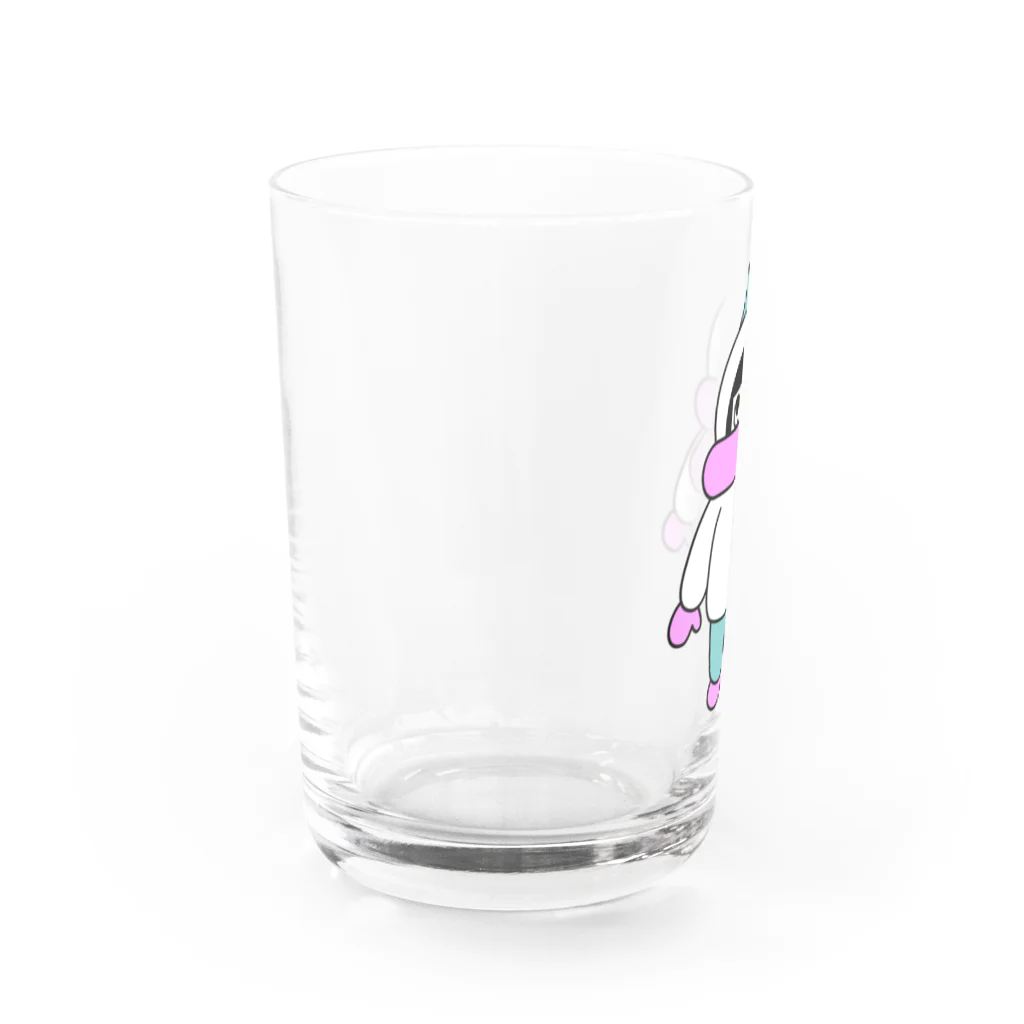 旦那芸術の冬モコさん Water Glass :left