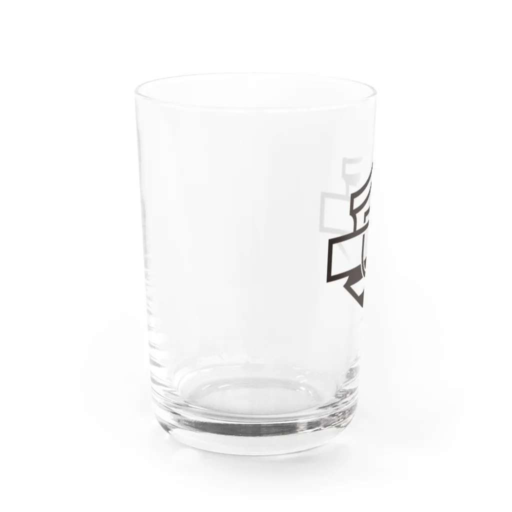 ivoryのV-ROD Family エンブレムタンブラーグラス Water Glass :left