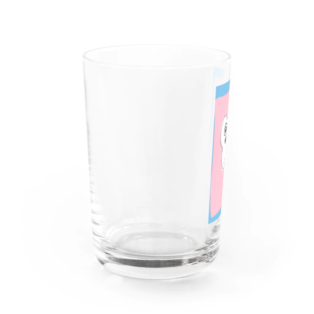 歯っぴーすの歯っぴー Water Glass :left