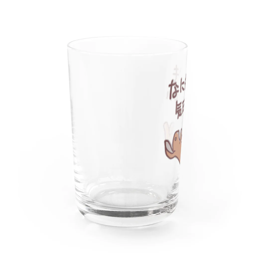 ミナミコアリクイ【のの】のなにもかも気圧のせい【うさぎ】 Water Glass :left