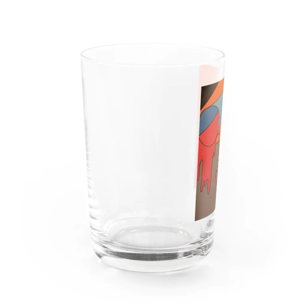 ASAP CASHの悲劇 Water Glass :left