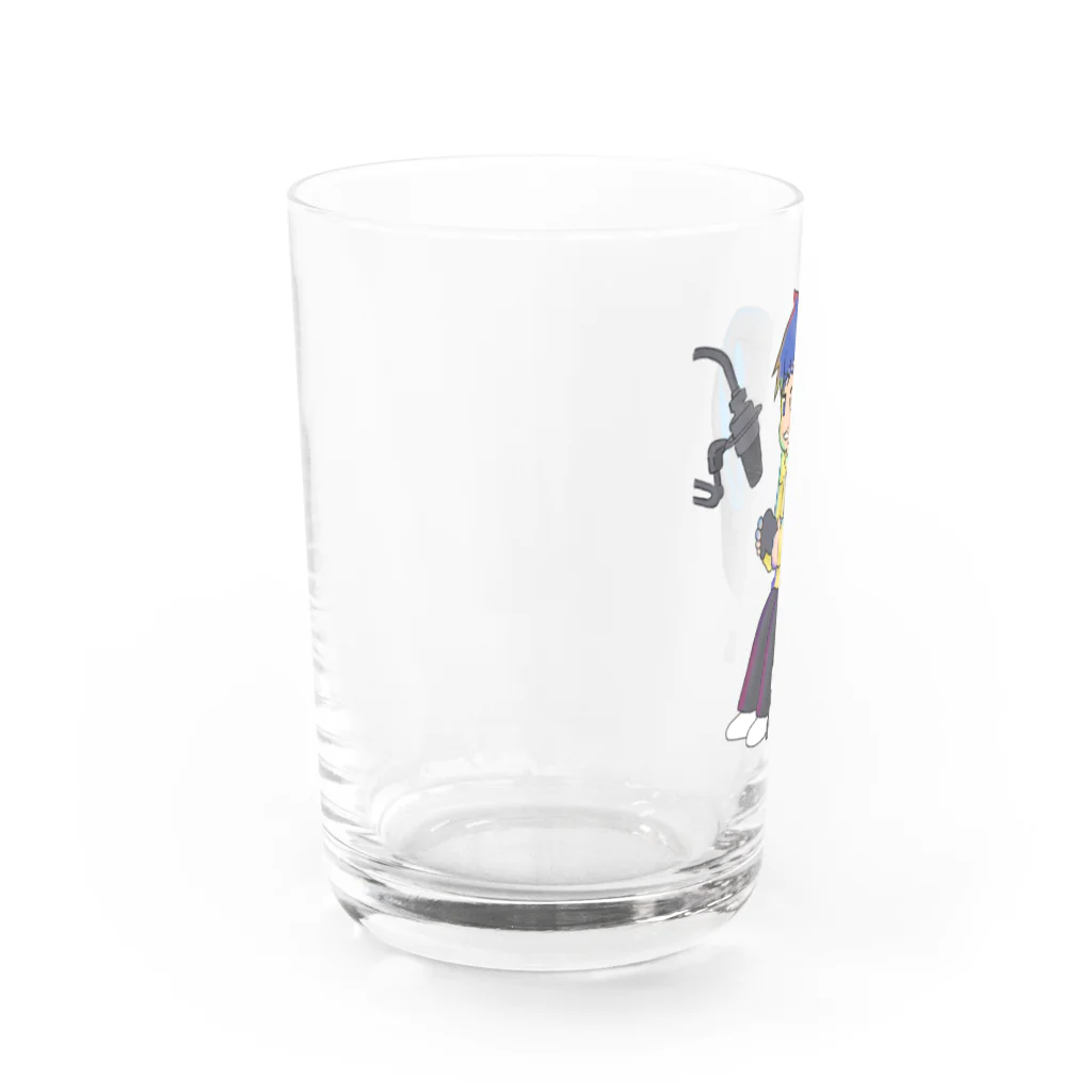 ゲーミングおとうさん🎮【クリサポ：OTOSAN】のゲーミングおとうさん Water Glass :left