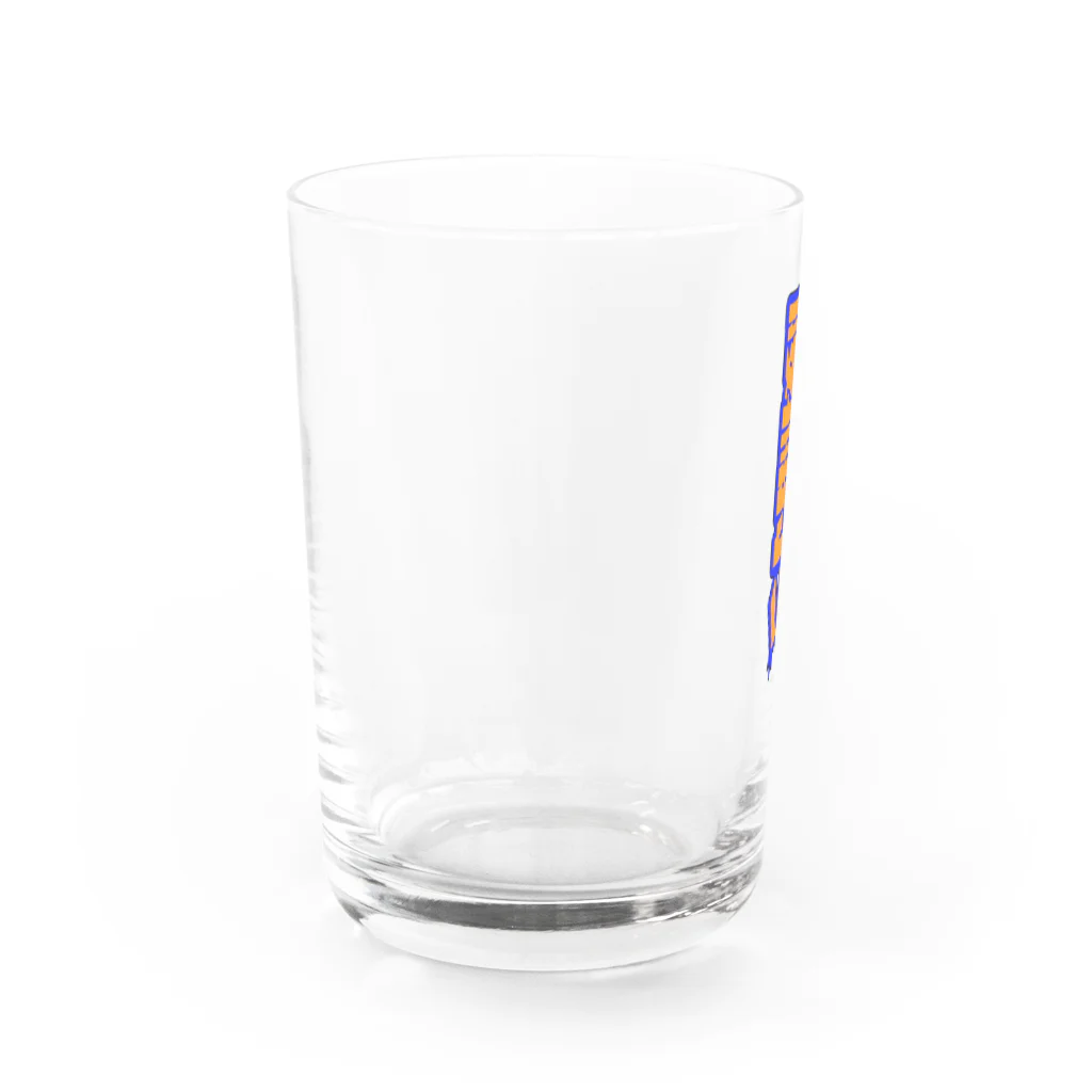 うらめし屋　の寒い日はぎっくりに気をつけて Water Glass :left