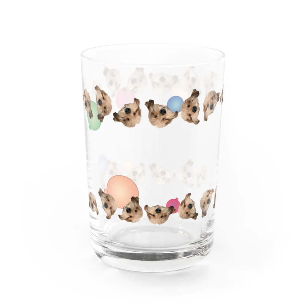 ここまろみのここばるーんmini Water Glass :left