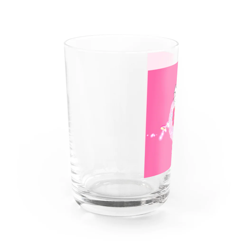 うみ工房・なかにしちさと　のうさぎのバレリーナ（コッペリア） Water Glass :left