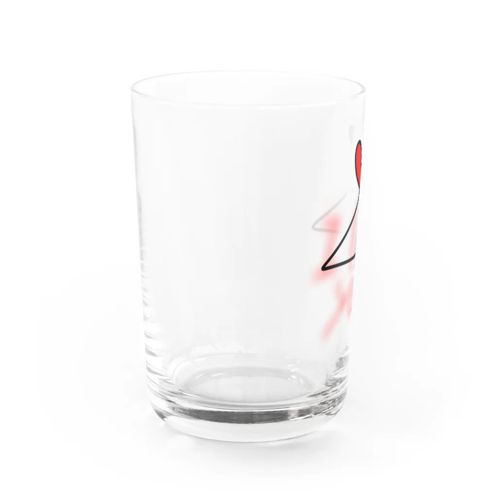 handmade asyouareの相合い傘 Water Glass :left