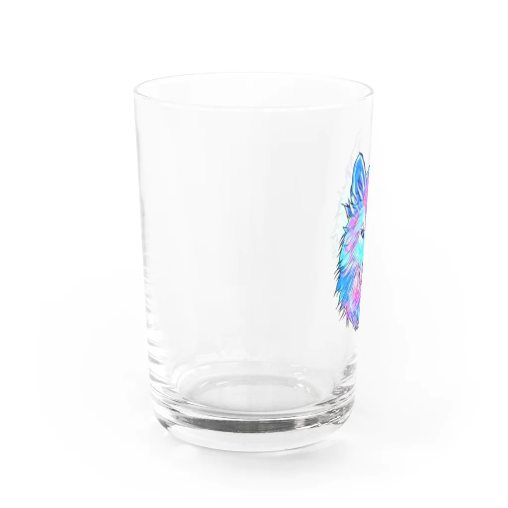 ジュノの秘密のアトリエのオオカミ／Juno Water Glass :left