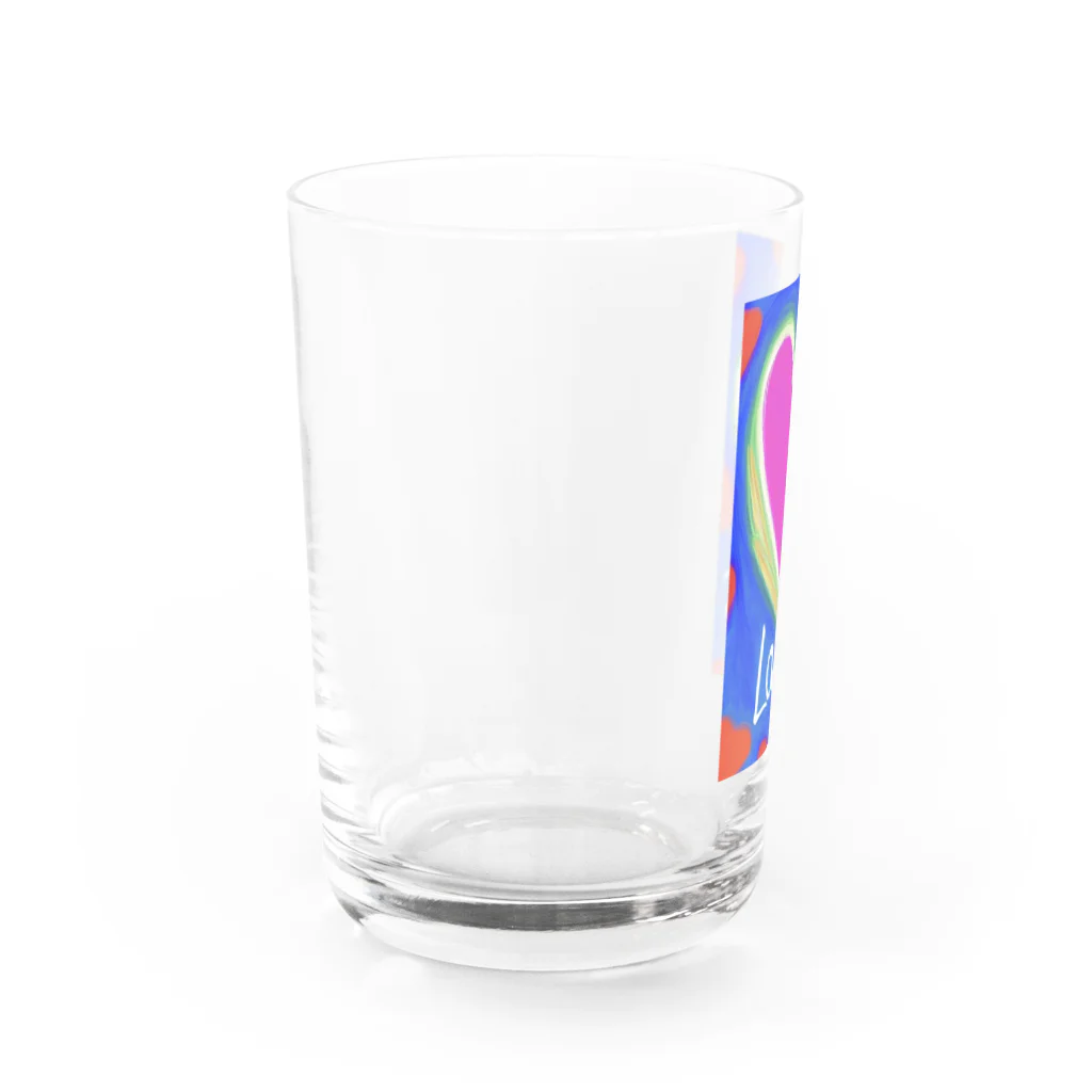 ミカちゃんの部屋⭐︎✴︎make a smile⭐︎✴︎のLOVES💗 Water Glass :left
